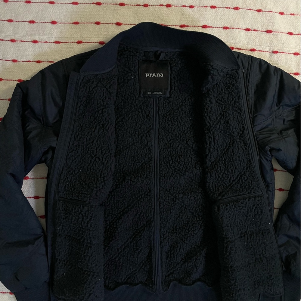 Prana Women’s Esla Bomber Jacket size medium - Picture 5 of 7
